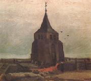 Vincent Van Gogh The Old Church Tower Nuenen (nn04) oil painting reproduction